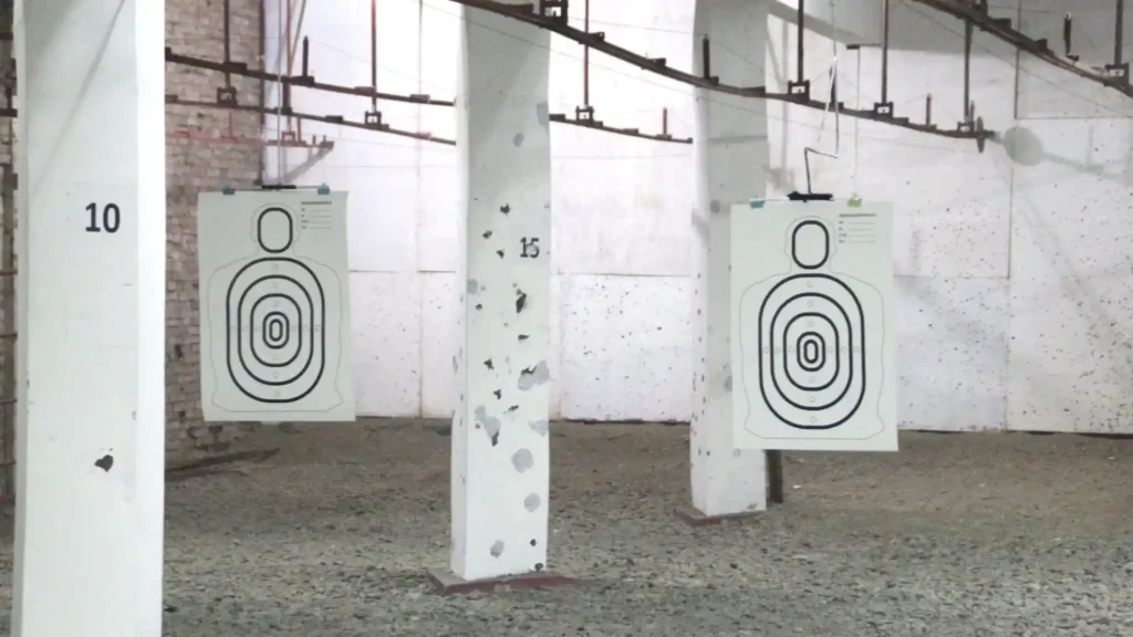Shooting Range Construction Area